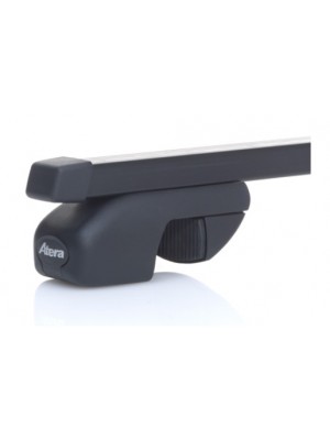 Atera Signo Dachträger für offene Reling, 122cm, 100kg, Stahl, schwarz